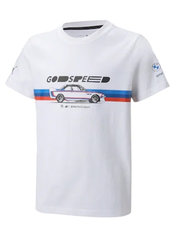BMW M Motorsport Car T-Shirt Kinder