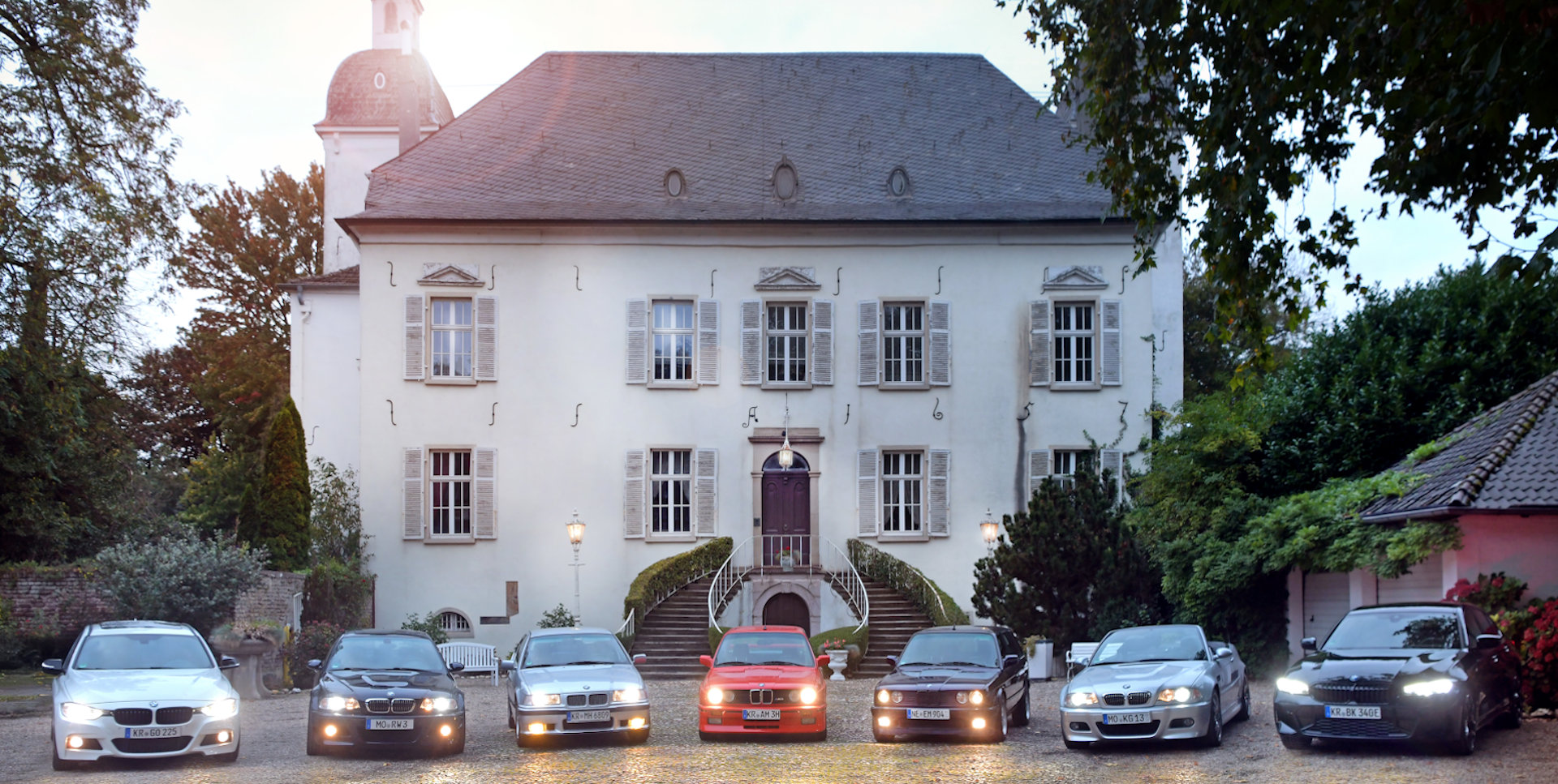 7 auf einem Streich - 50 Jahre BMW 3er