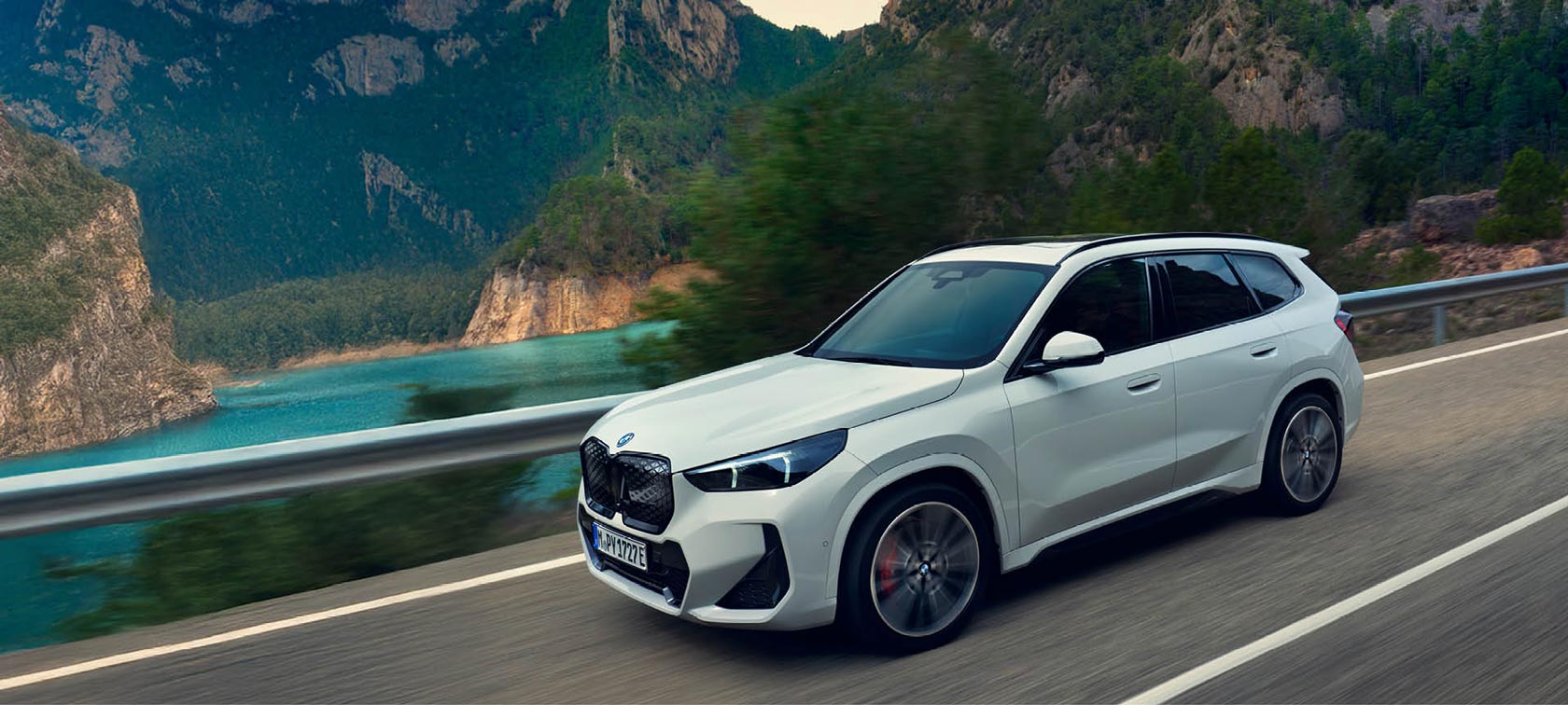 BMW iX1 Leasingangebot Jahresstart Banner