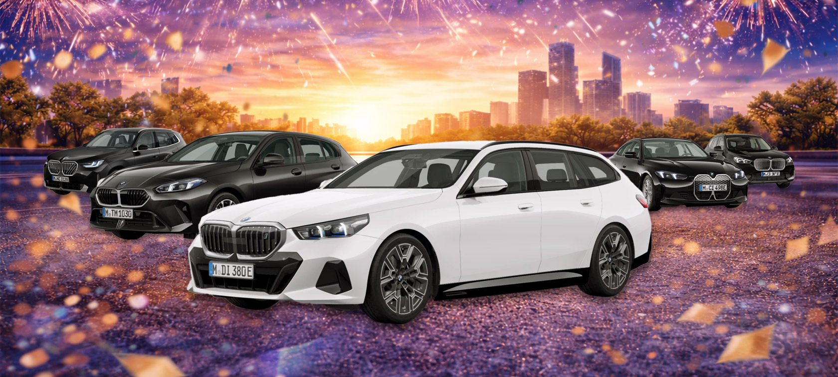 BMW Jahresstart Leasingangebote Banner