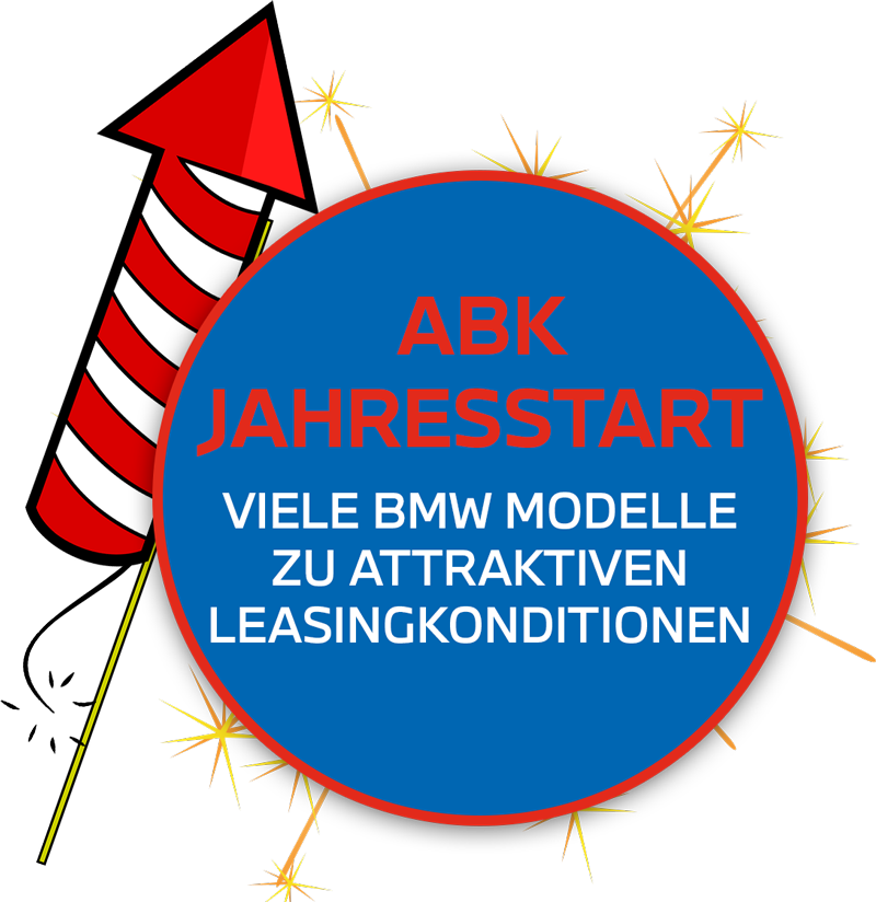BMW Jahresstart Leasingangebote Störer