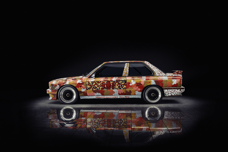 BMW Art Car Nr 7 von Michael-Nelson-Jagamara