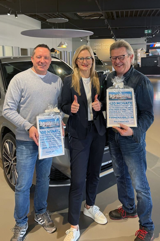 Jubiläum Frank Widera und Ralf Manthey ABK