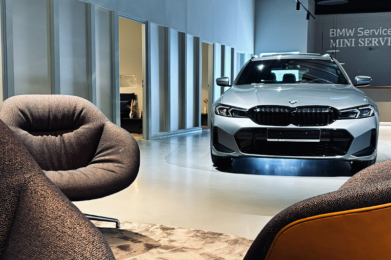 unser neuer BMW Showroom am Glockenspitz in Krefeld