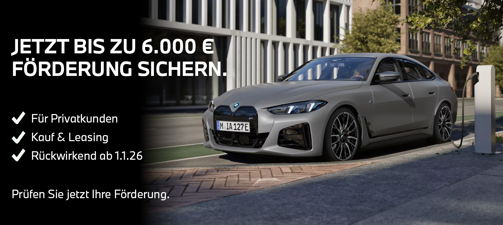 BMW Elektroauto Förderung
